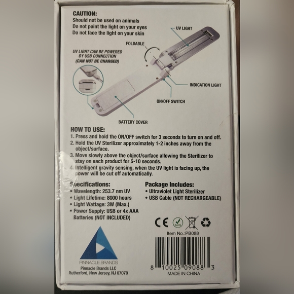 Ultraviolet light sterilizer - Picture 2 of 4